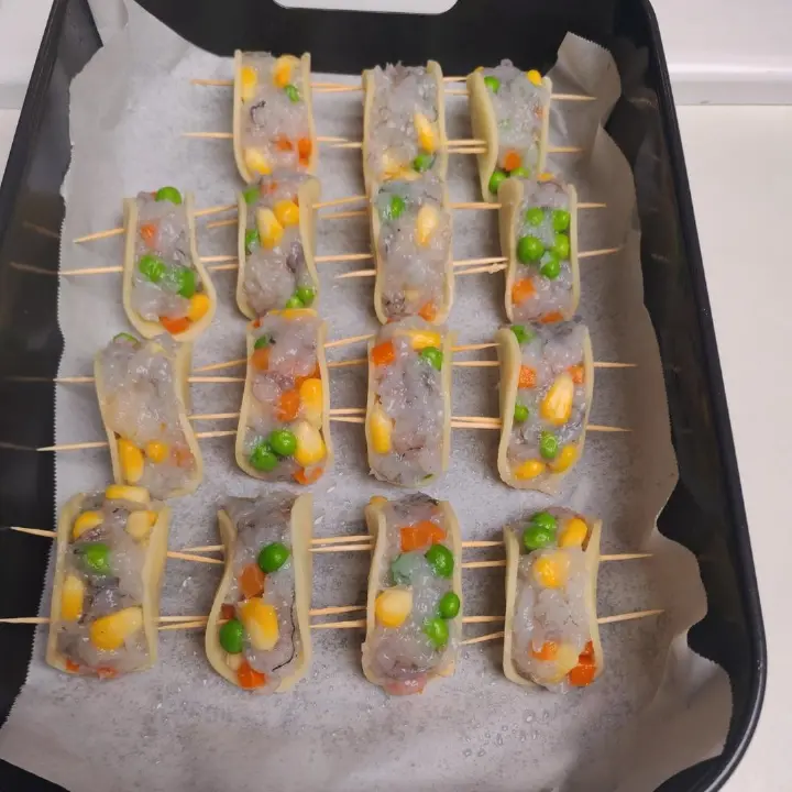 鲜虾土豆塔可 第 8 步