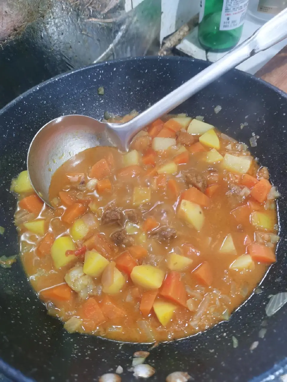咖喱牛腩成品图