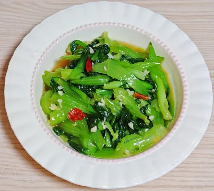 凉拌菜心 第 4 步