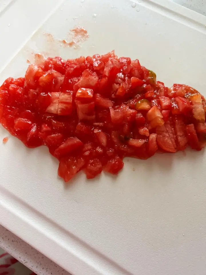 西红柿蛋饺 第 2 步