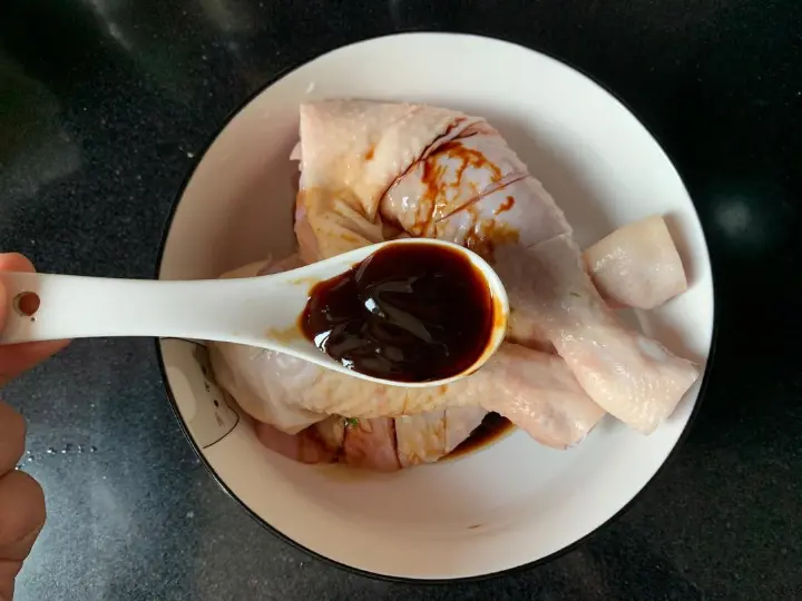无水蒸鸡腿 第 5 步