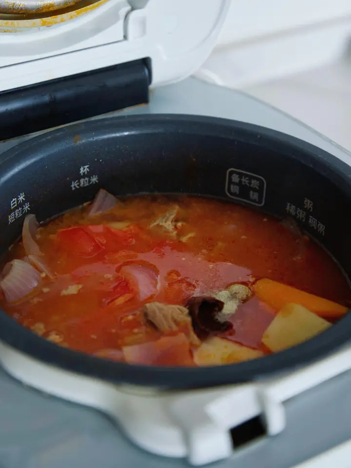 电饭煲番茄牛腩 第 11 步