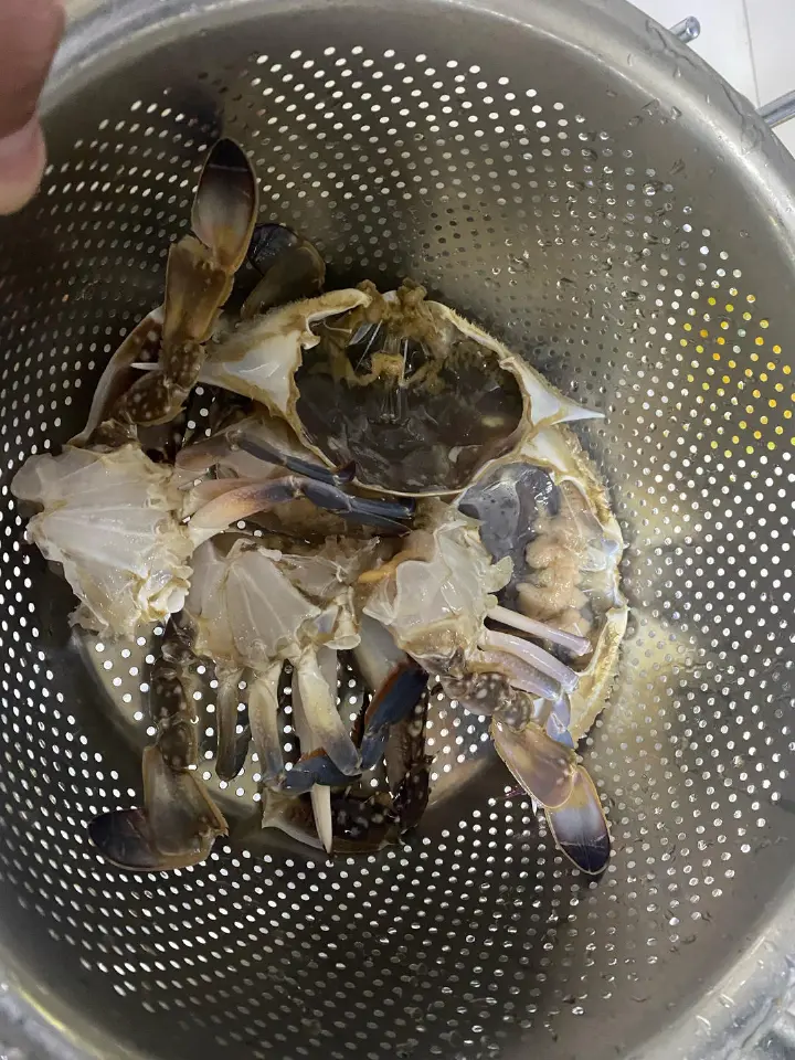 咸蛋黄梭子蟹 第 4 步
