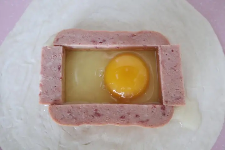 手抓饼鸡蛋饼 第 3 步
