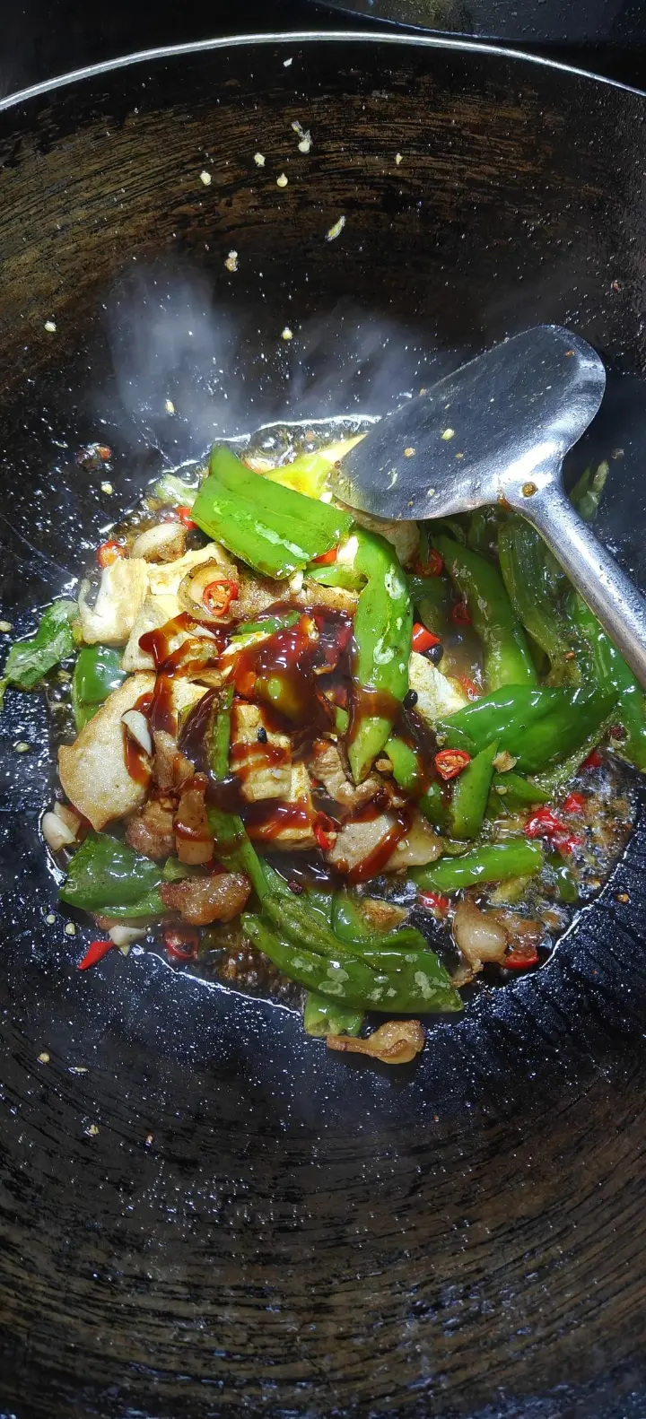 辣椒炒豆腐 第 7 步