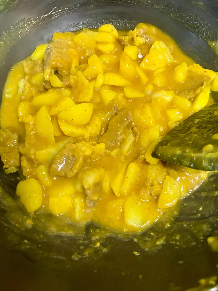 咖喱土豆炖牛腩 第 7 步