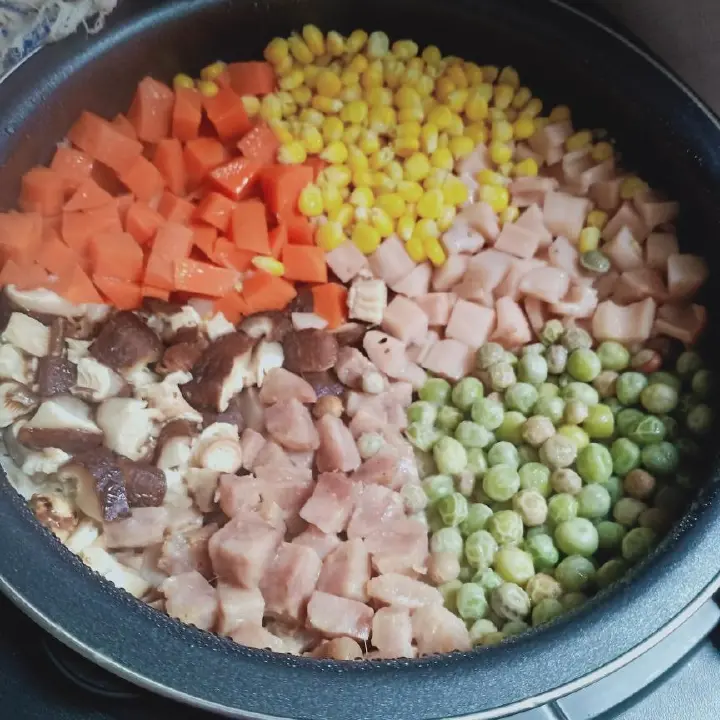 电饭锅腊肠焖饭 第 14 步