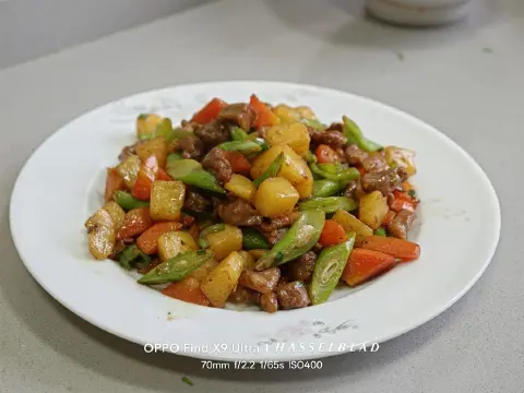 土豆炒牛肉