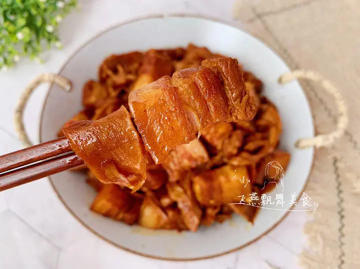 笋干红烧肉 第 13 步