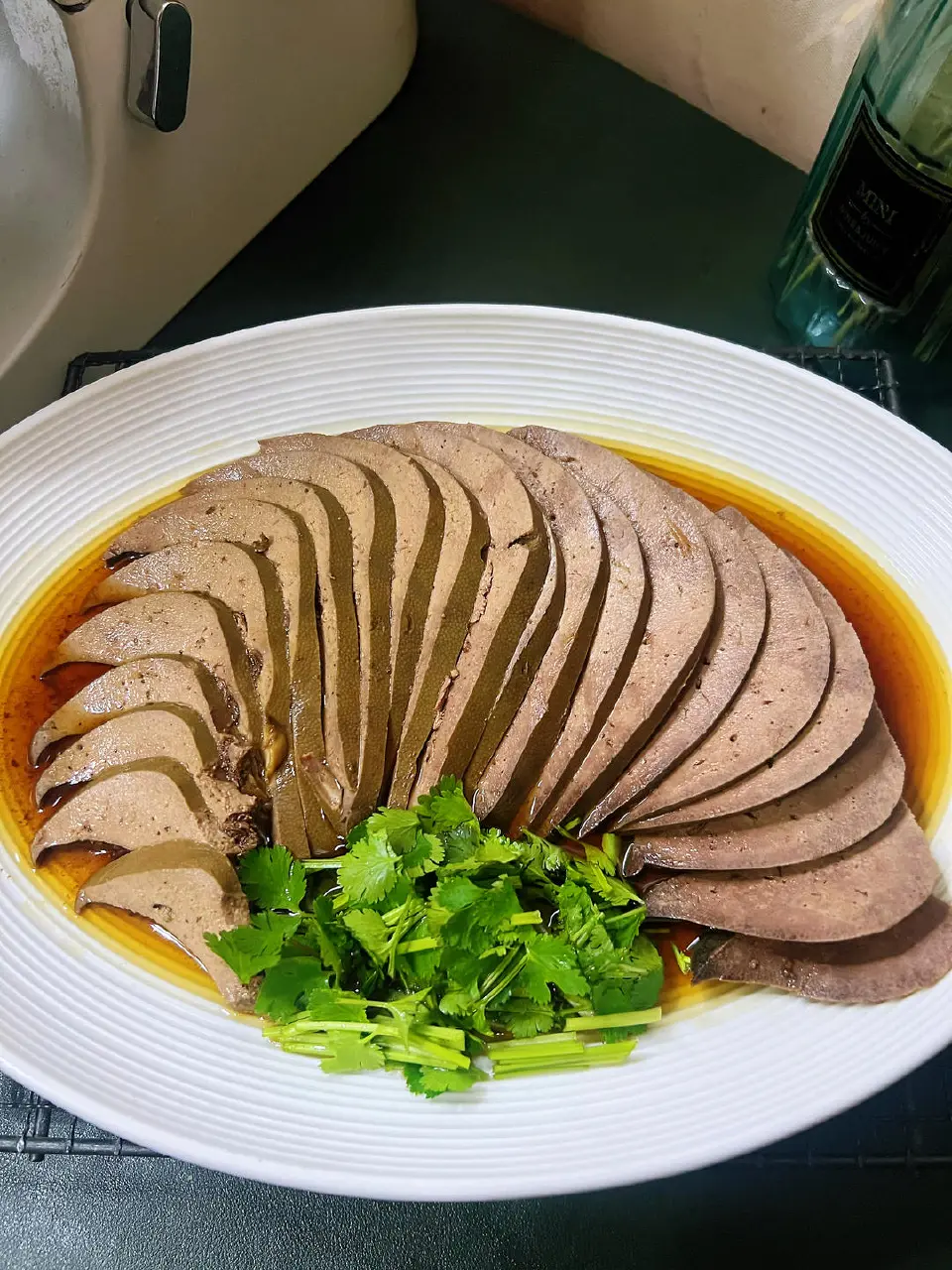 卤猪肝成品图