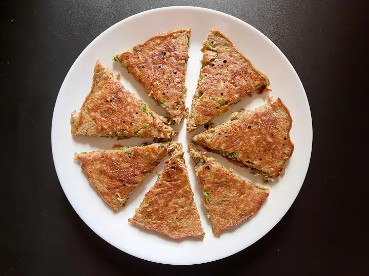 茄子鸡蛋饼 第 13 步