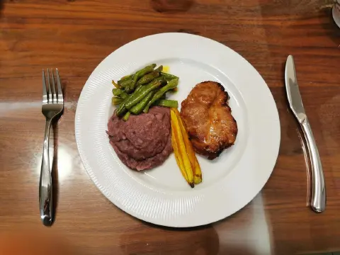 烤箱版叉烧肉套餐