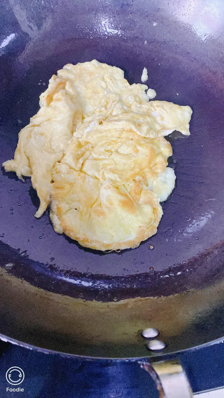 西葫芦炒鸡蛋 第 4 步
