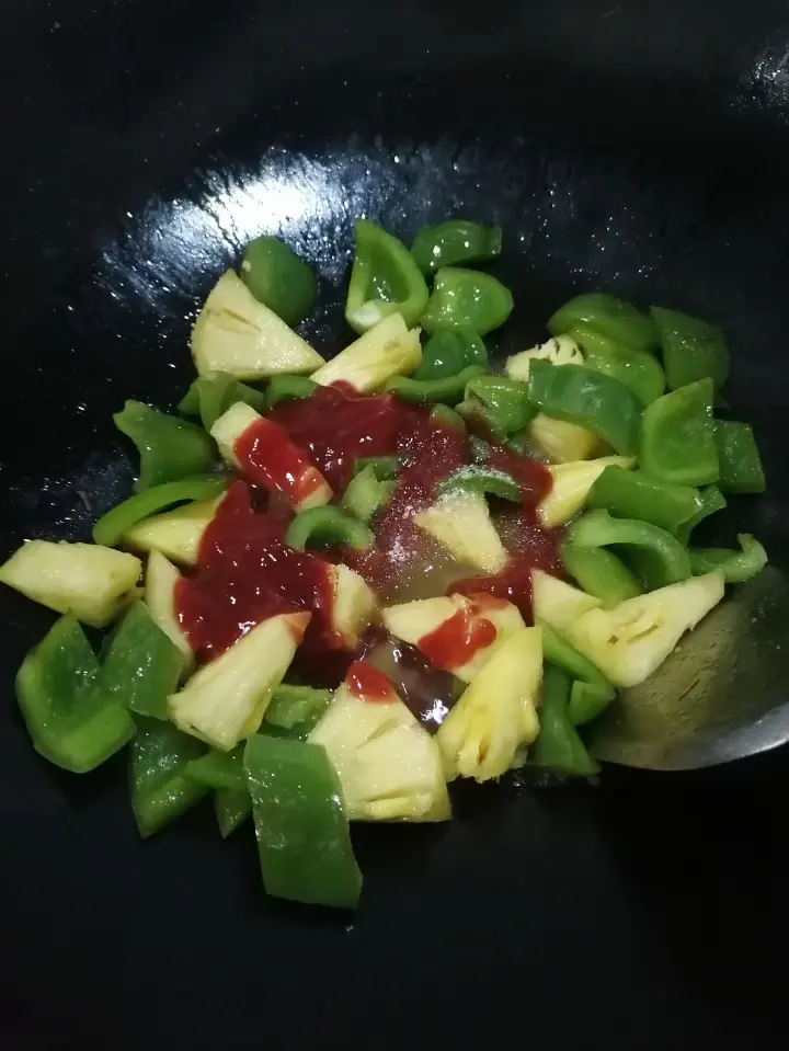 菠萝咕噜肉 第 11 步