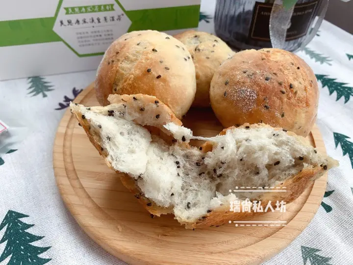 懒人黑芝麻面包 第 19 步