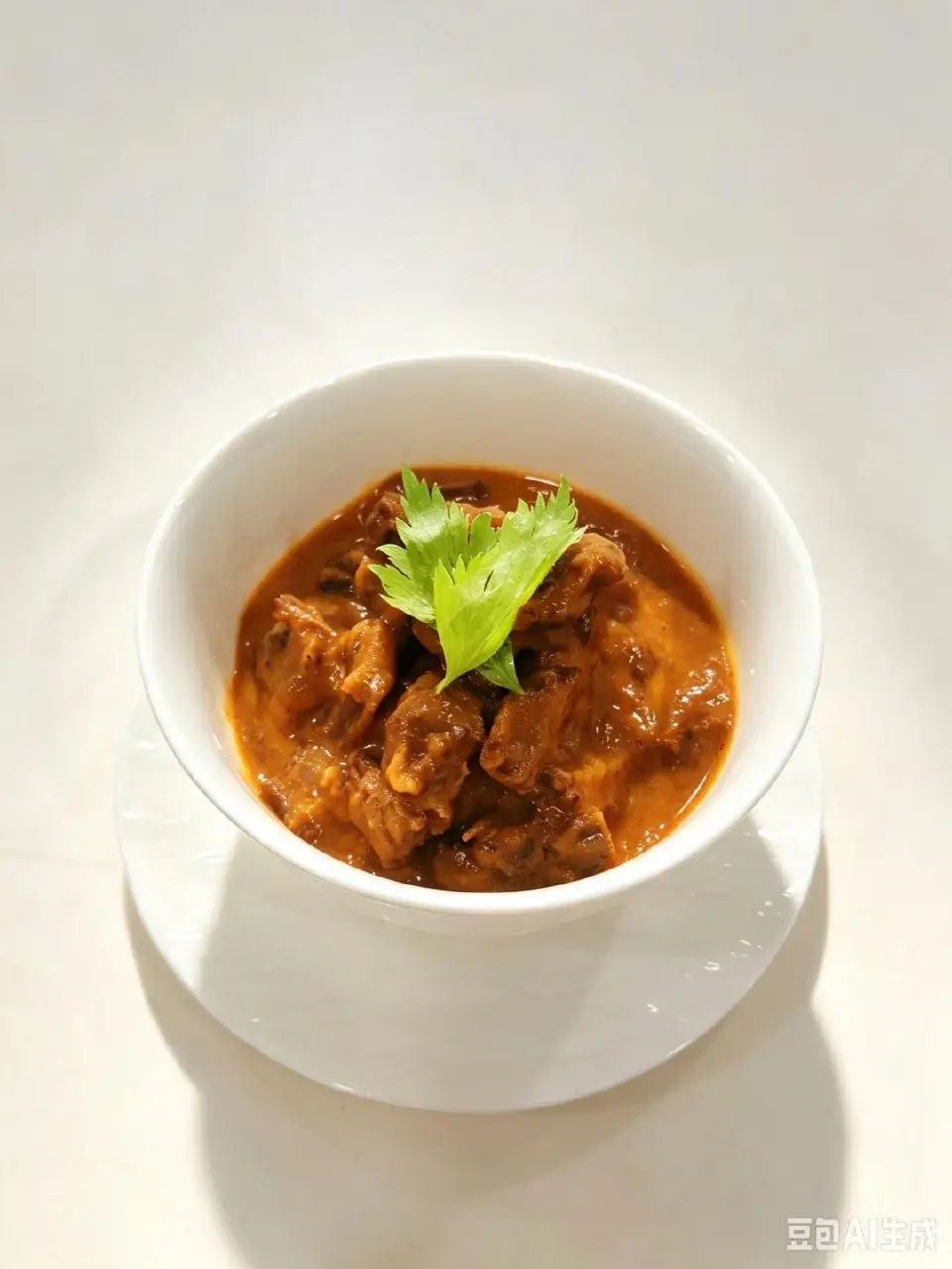 红酒烩牛肉成品图