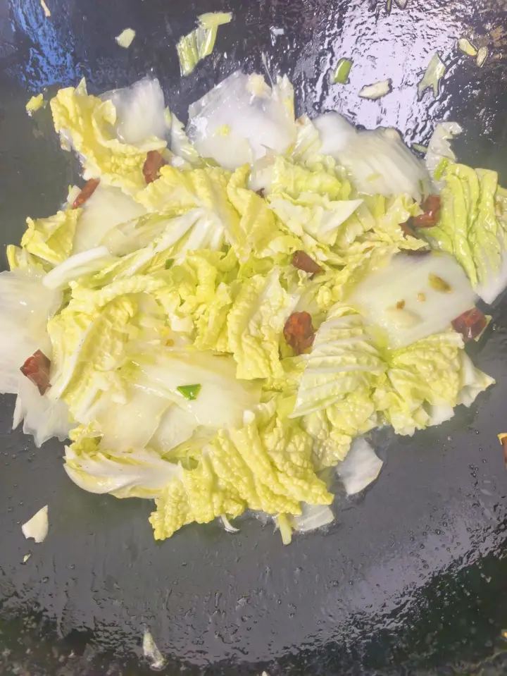 白菜炒木耳 第 10 步