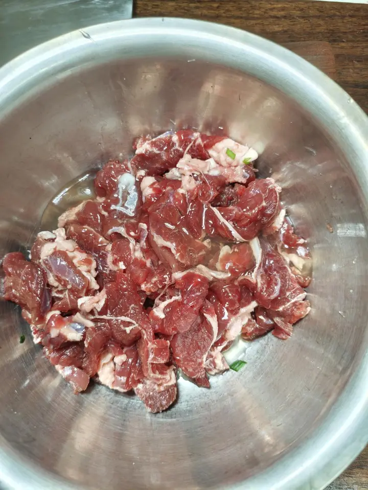 韭菜牛肉 第 4 步
