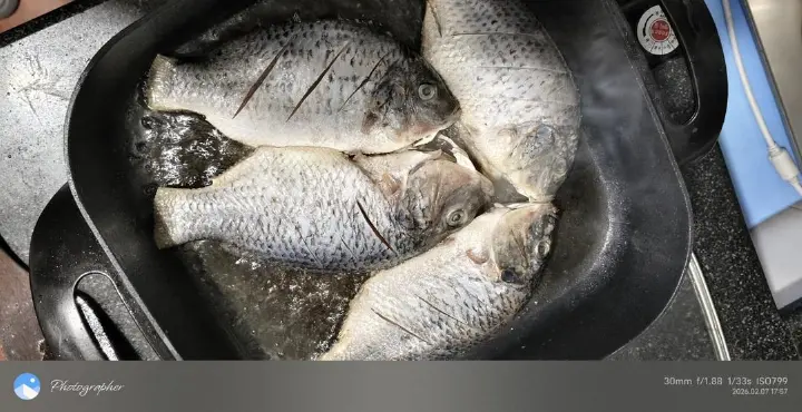 家常红烧罗非鱼 第 2 步
