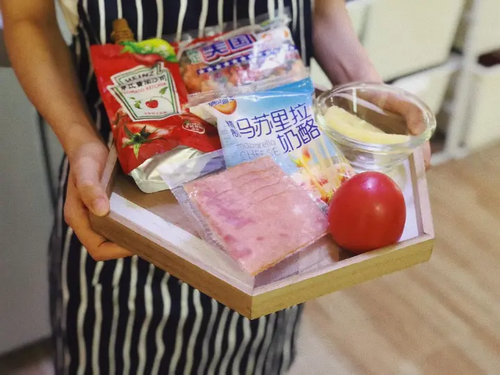 吐司披萨 第 3 步