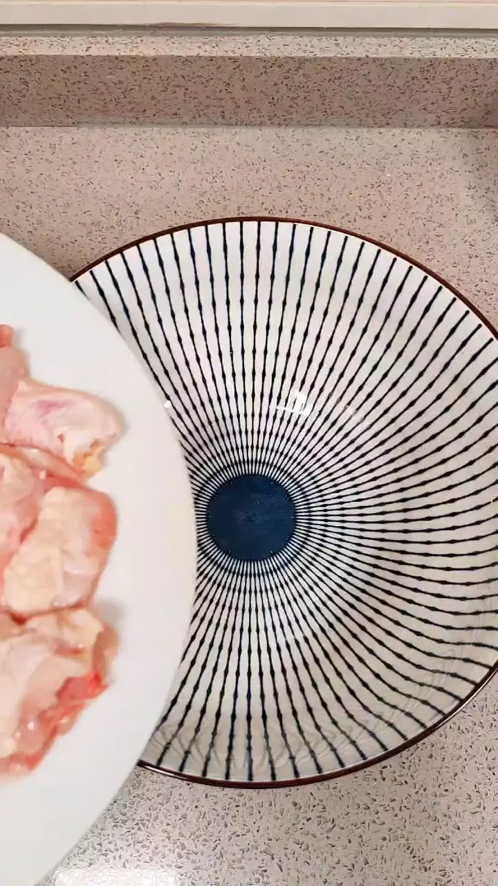 金菜云耳蒸鸡 第 2 步