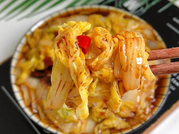 酸辣娃娃菜 第 3 步