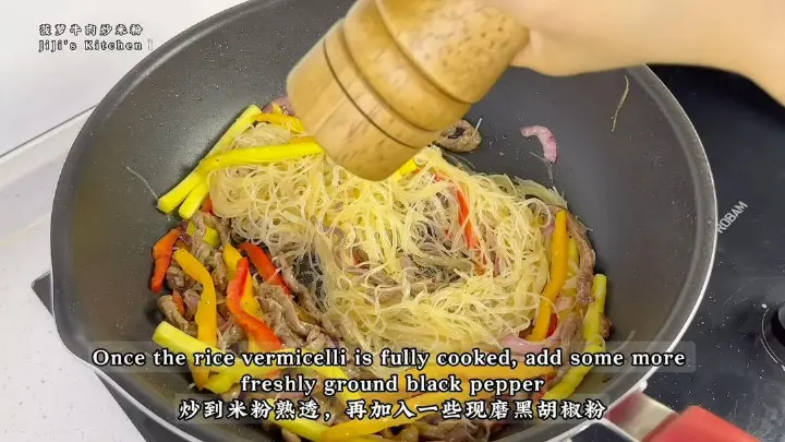 菠萝牛肉炒米粉 第 10 步