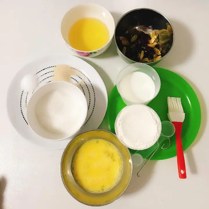 面包机拉丝面包 第 2 步