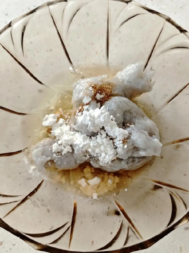 虾滑鸡蛋紫菜汤 第 1 步