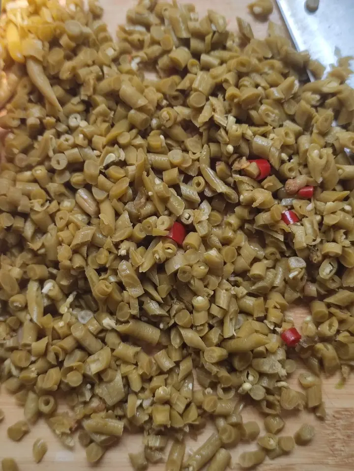 炒泡豇豆沫 第 1 步
