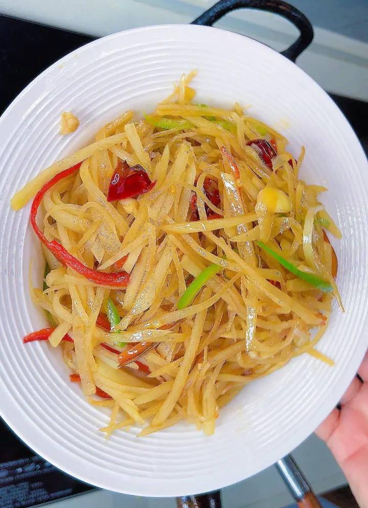 酸辣土豆丝 第 7 步