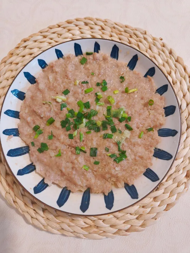 马蹄蒸肉饼 第 9 步