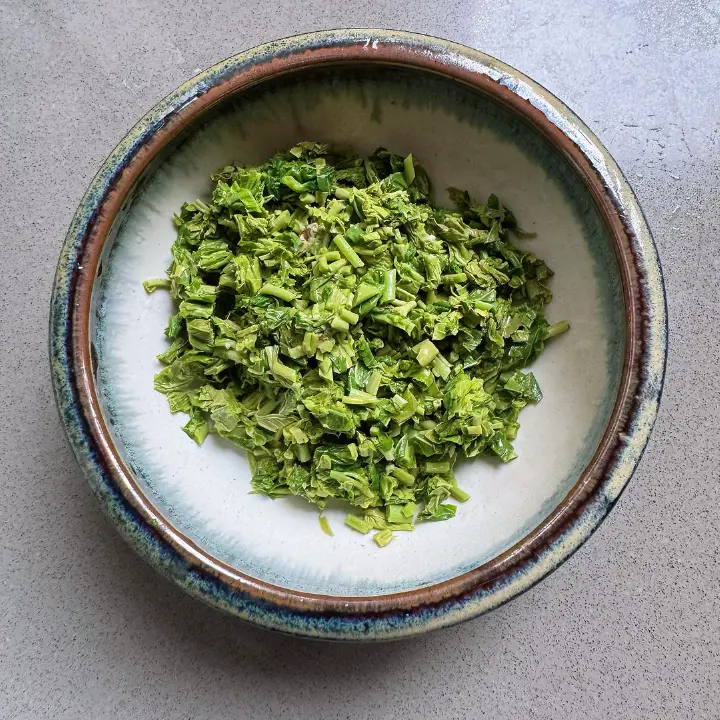 香椿焖豆腐 第 2 步