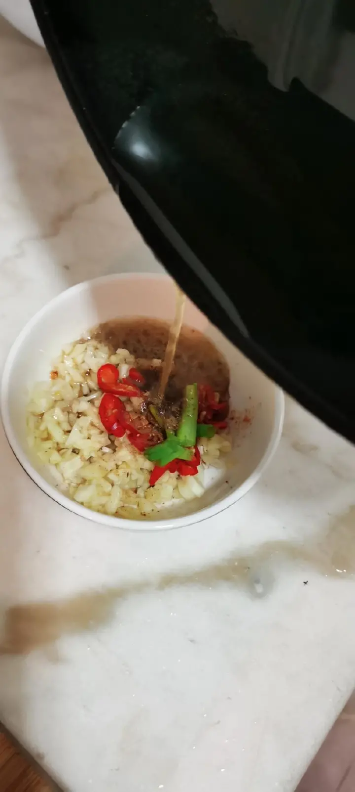 小葱拌豆腐 第 4 步