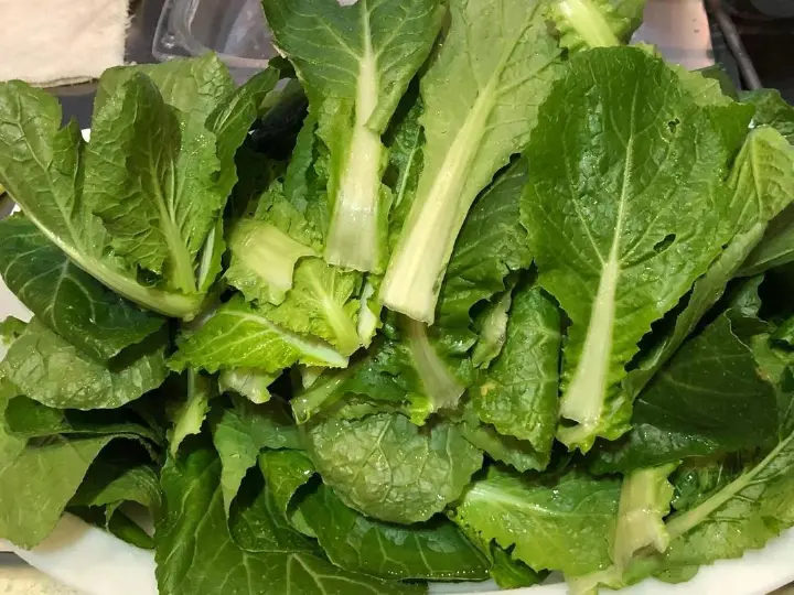 白菜炒豆腐皮 第 2 步