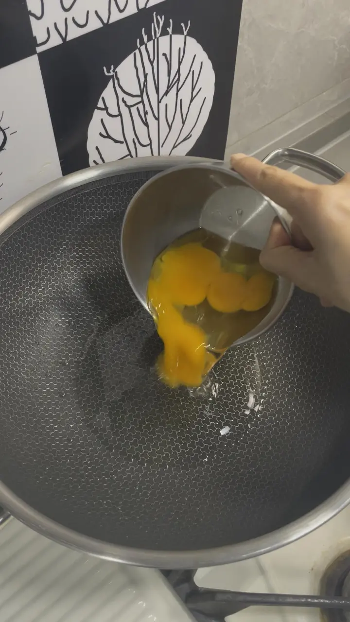 油爆醋炒蛋 第 2 步