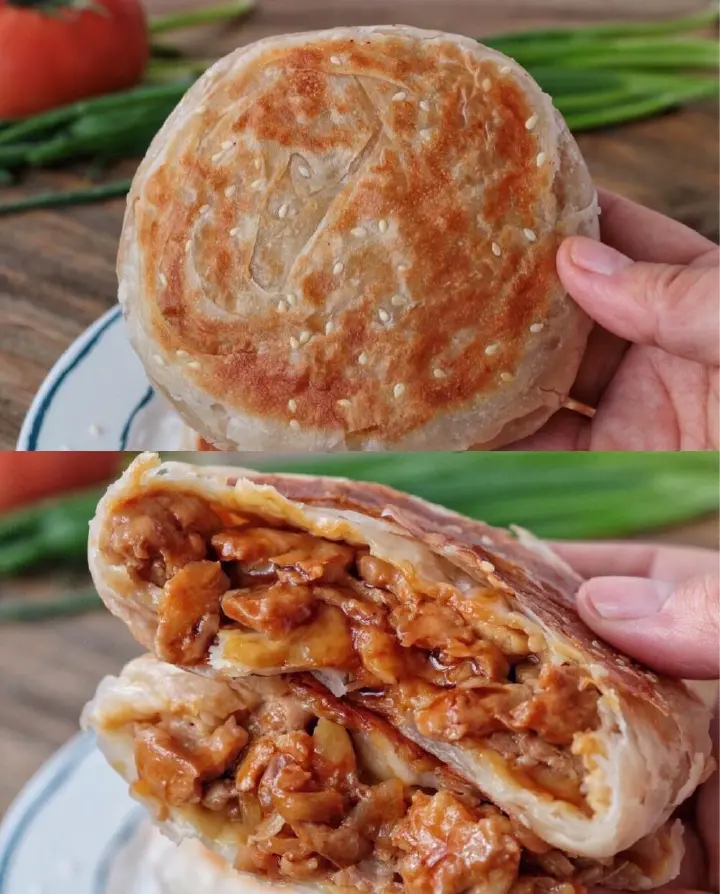 香酥鸡肉饼 第 4 步