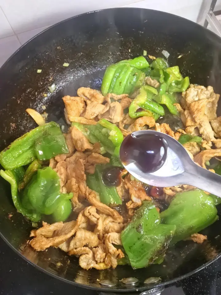 麻椒炒肉 第 10 步