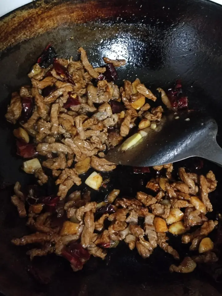 香菜炒牛肉 第 8 步