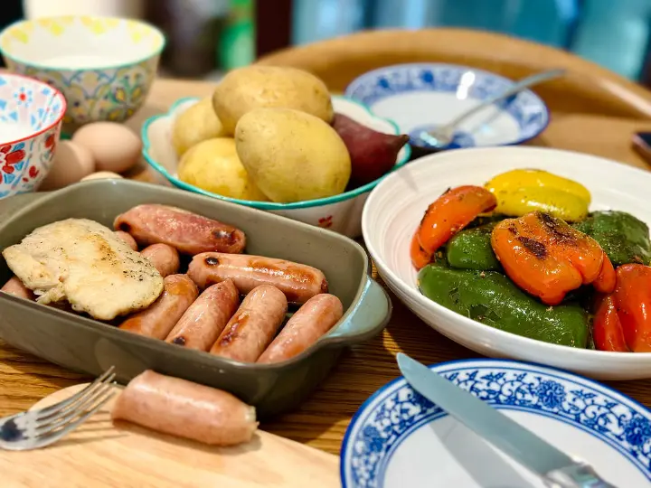 蒸土豆配鸡蛋 第 7 步