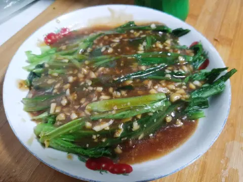 蚝油油麦菜