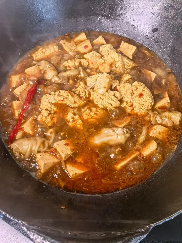 鱼籽鱼泡烧豆腐 第 15 步