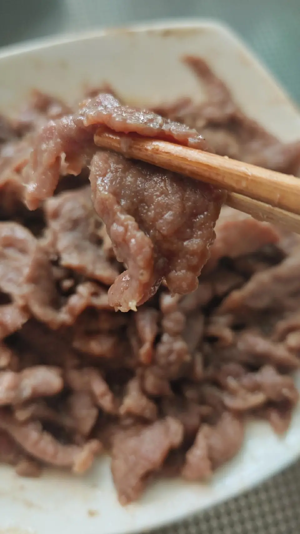 微波炉快手牛肉成品图