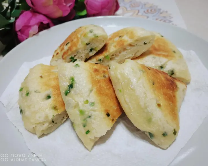 免揉葱花发面饼 第 6 步
