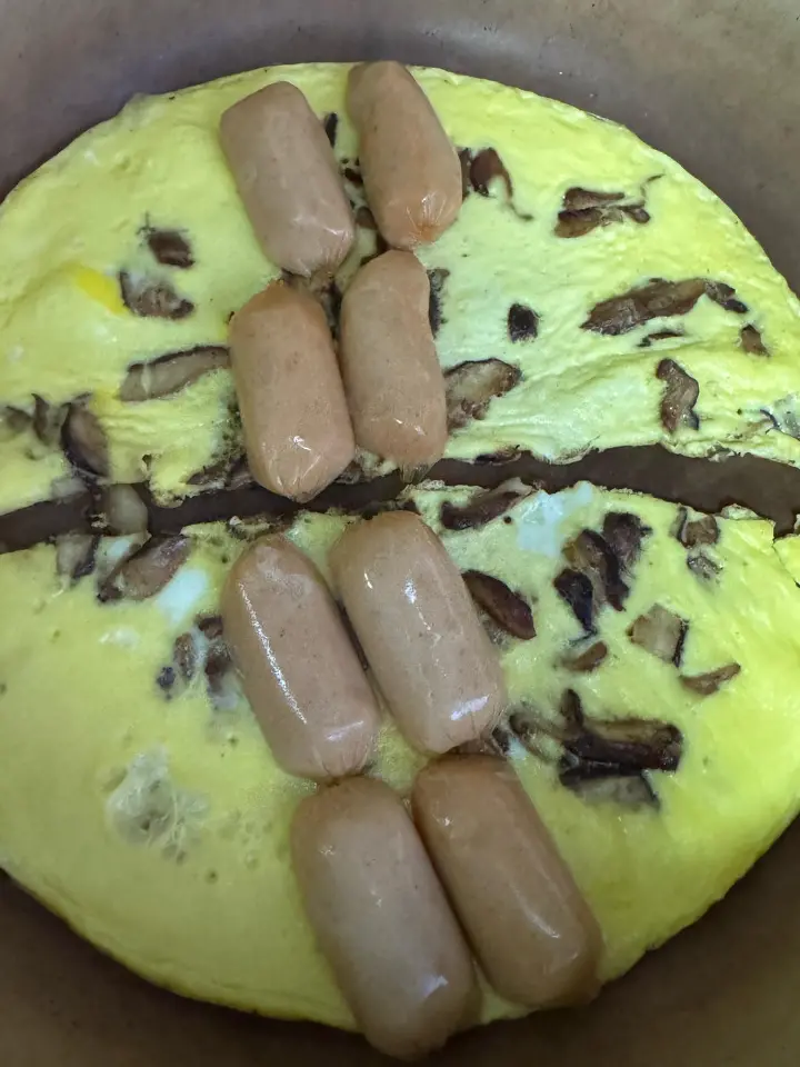 早餐煎饼卷 第 4 步