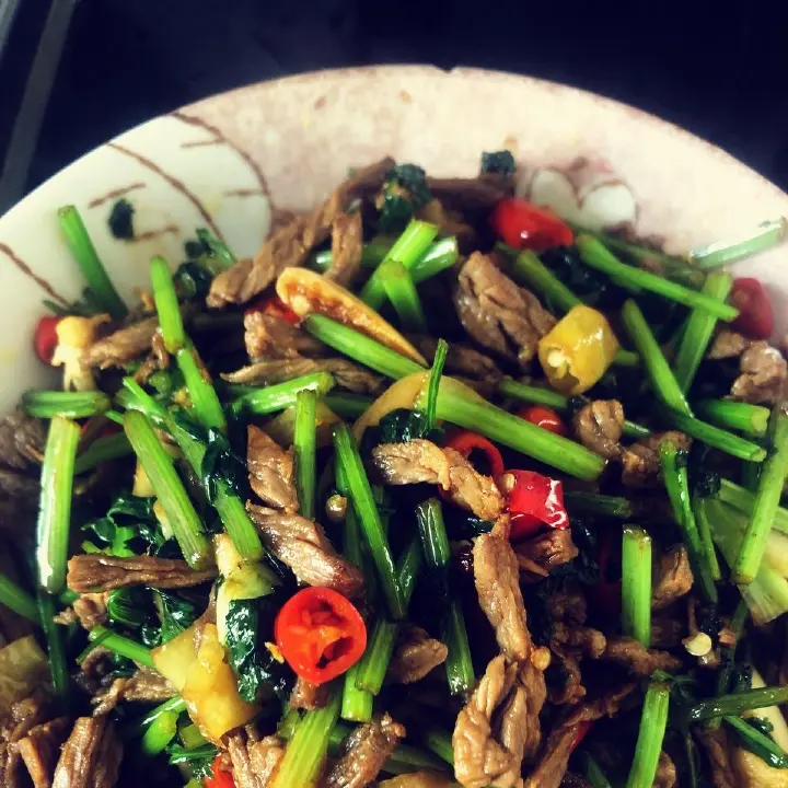小炒黄牛肉 第 16 步