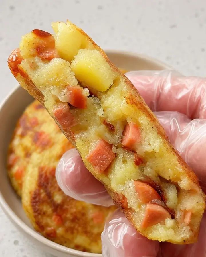 土豆香肠饼 第 5 步