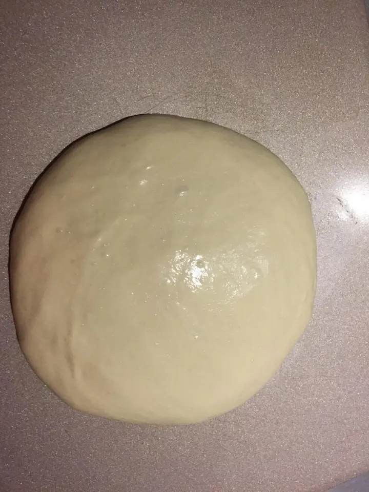 迷你圣诞老人面包 第 2 步