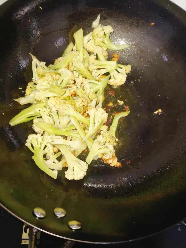 菜花炒腊肉 第 9 步