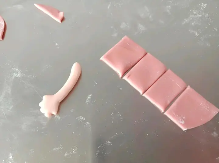 圣诞老人卡通馒头 第 8 步